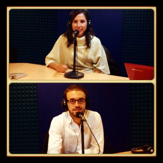 Annie y Luis en Radio Nacional
